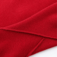 Women's Fringed Draped Shawl Collar Open-Front Wool Wrap Coat for Winter