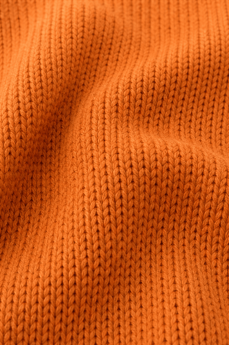 Women's Drawstring Hood Ribbed Knit Jumper