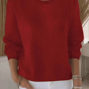 Lorie Relaxed Crew Neck Knit Jumper for Women