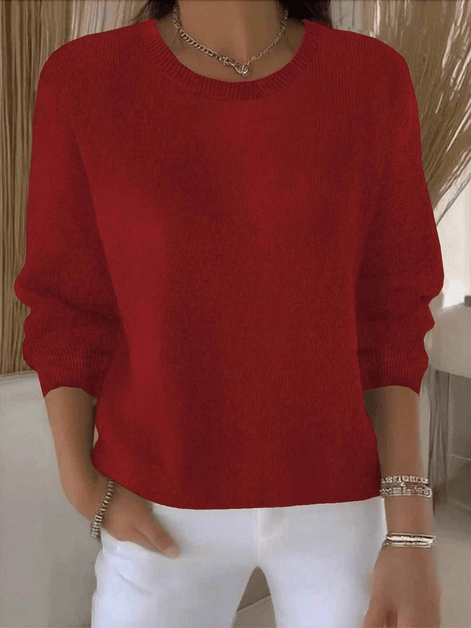 Lorie Relaxed Crew Neck Knit Jumper for Women