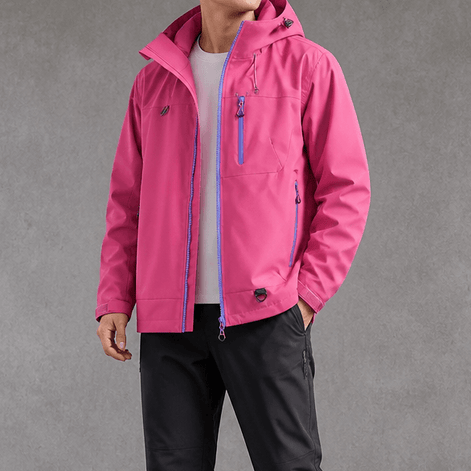 Vantrek Women's Hooded Rain Jacket with Vented Lining and Lotus-Effect Finish