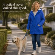 Plush-Lined Waterproof Hooded Parka Jacket for Women