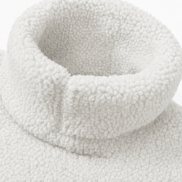 Women's Longline Half-Zip Sherpa Fleece Pullover with Pockets