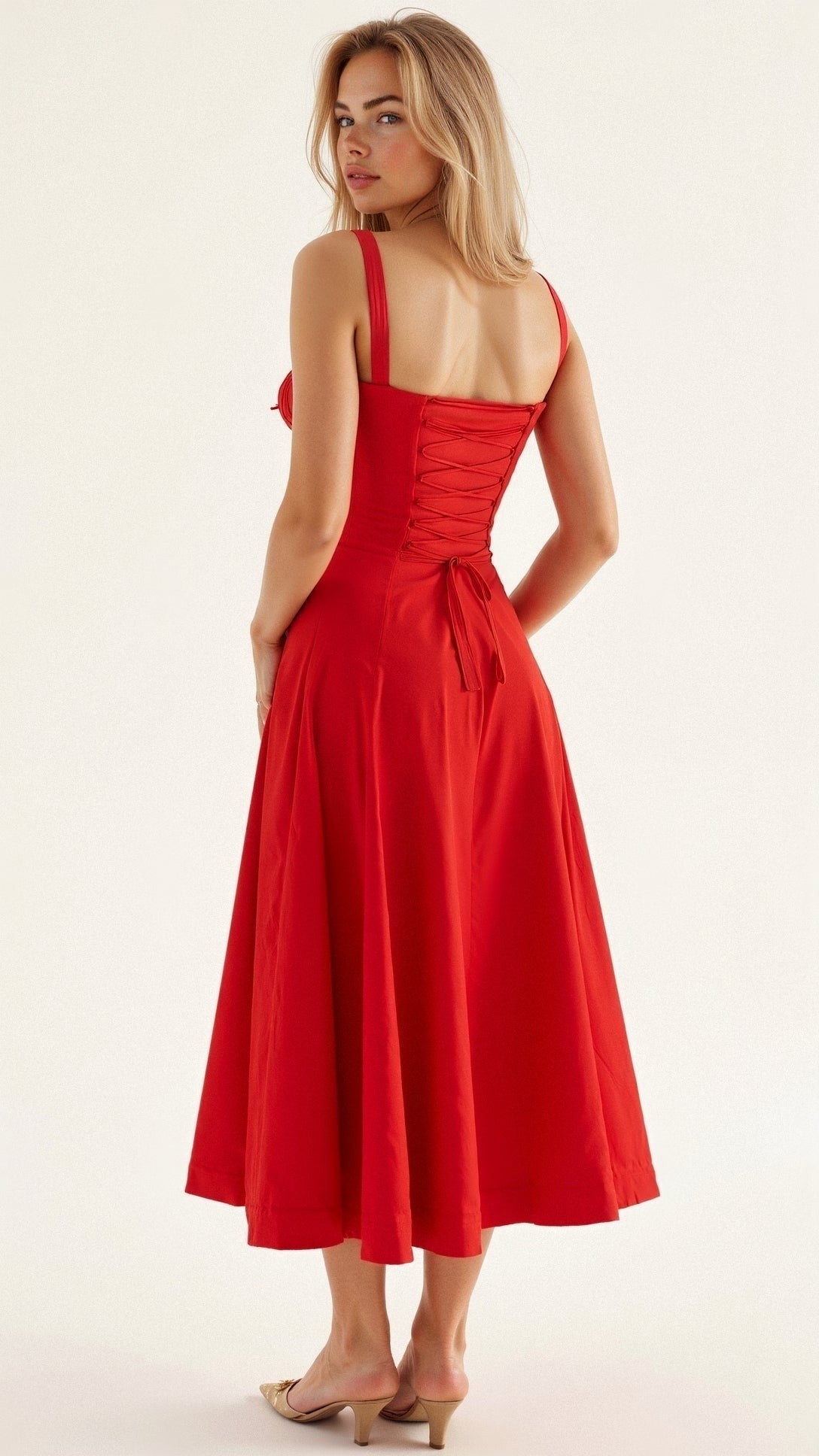 Elodie Floral Satin Midi Slip Dress for Autumn Dresses Occasions