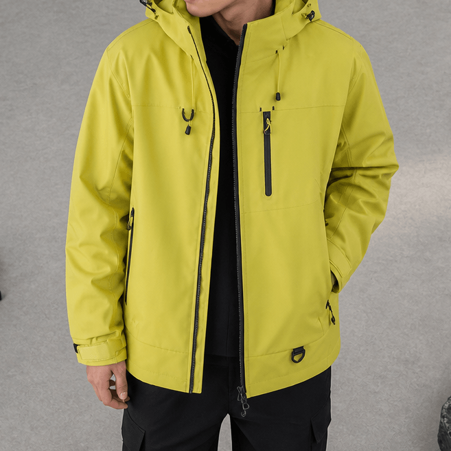 Vantrek Women's Hooded Rain Jacket with Vented Lining and Lotus-Effect Finish