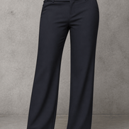 Women's Wide-Leg High-Waisted Trousers with Structured Waistband
