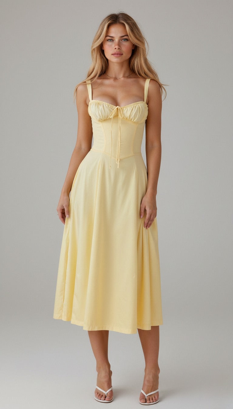 Elodie Floral Satin Midi Slip Dress for Autumn Dresses Occasions