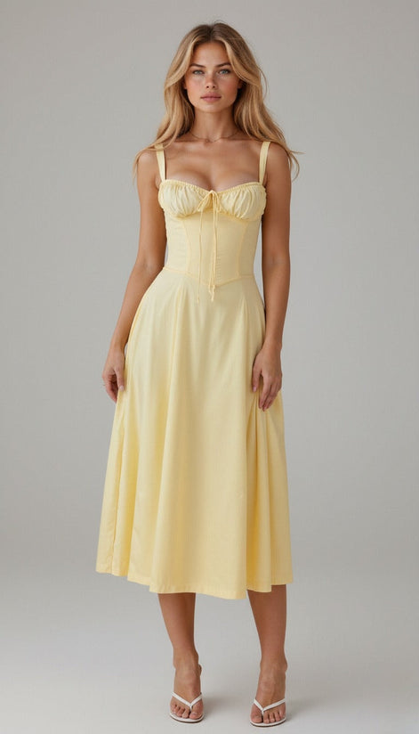 Elodie Floral Satin Midi Slip Dress for Autumn Dresses Occasions