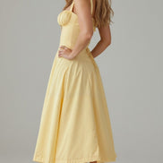 Elodie Floral Satin Midi Slip Dress for Autumn Dresses Occasions