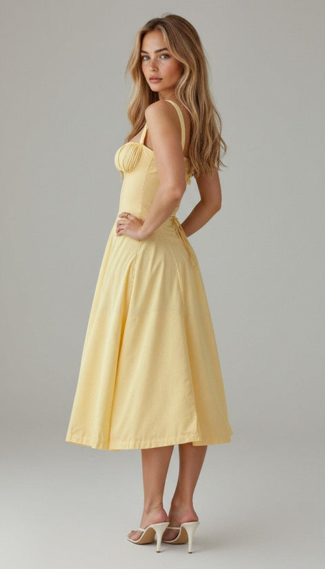 Elodie Floral Satin Midi Slip Dress for Autumn Dresses Occasions