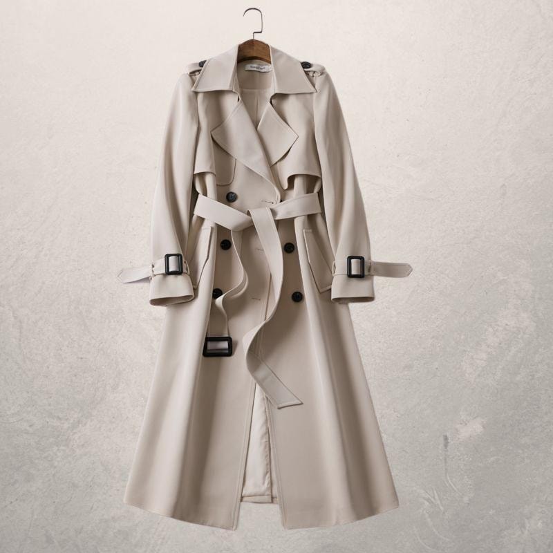 Reagan Belted Double Breasted Trench Style Womens Coats for Winter