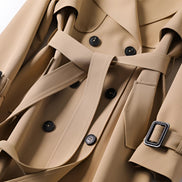 Rosie Long Double-Breasted Trench Style Winter Coats for Women