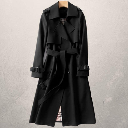 Reagan Belted Double Breasted Trench Style Womens Coats for Winter
