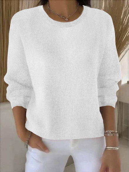 Lorie Relaxed Crew Neck Knit Jumper for Women