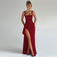 Annabelle Bodycon Split Maxi Dress for Christmas Party Occasions
