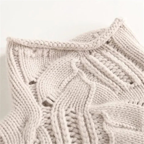 Cable Knit Turtleneck Jumper for Ladies Jumpers Wardrobe