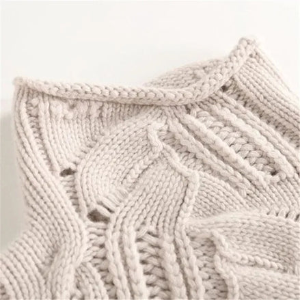 Cable Knit Turtleneck Jumper for Ladies Jumpers Wardrobe