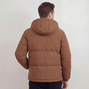 Hooded Puffer Jacket with Lightweight Insulation for Men