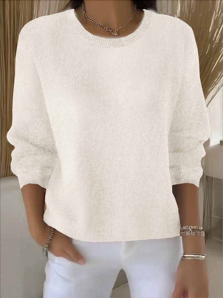 Lorie Relaxed Crew Neck Knit Jumper for Women