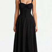 Elodie Floral Satin Midi Slip Dress for Autumn Dresses Occasions