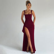 Annabelle Bodycon Split Maxi Dress for Christmas Party Occasions