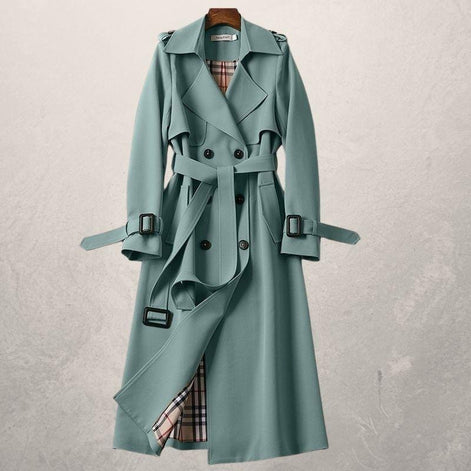 Reagan Belted Double Breasted Trench Style Womens Coats for Winter
