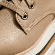 Elara Lace-Up Platform Oxford Shoes for Women's Comfort