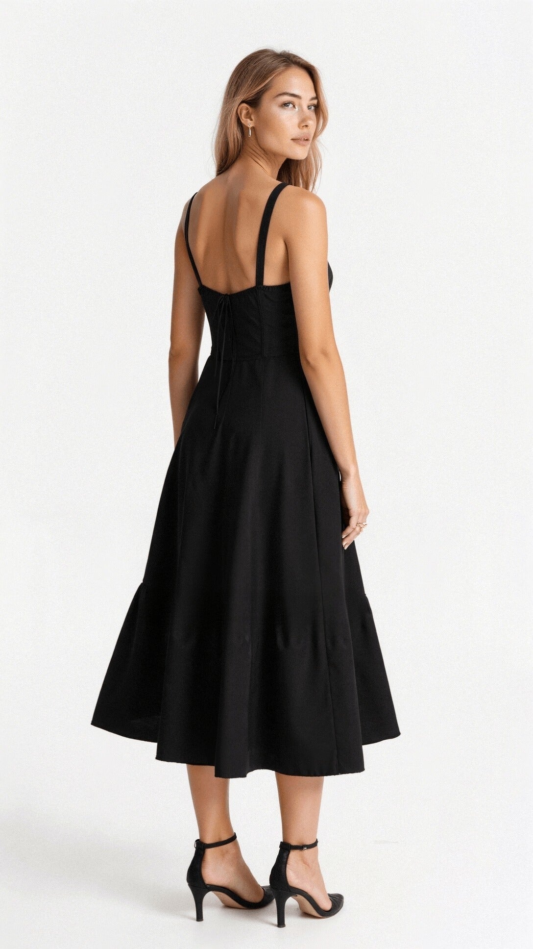 Elodie Floral Satin Midi Slip Dress for Autumn Dresses Occasions