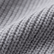 Women's Ribbed Zip-Up Knitted Cardigan with Pockets