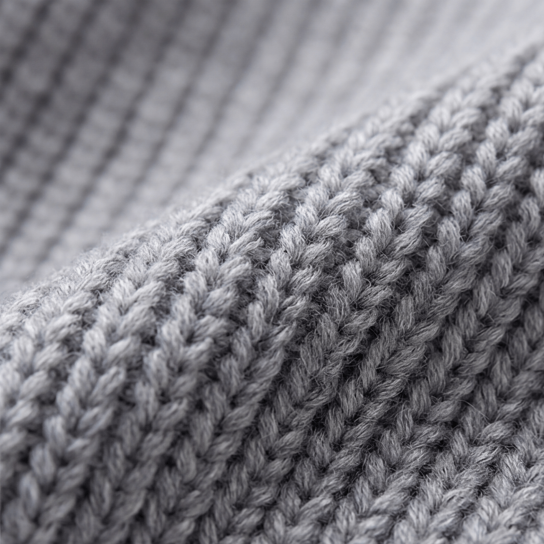 Women's Ribbed Zip-Up Knitted Cardigan with Pockets