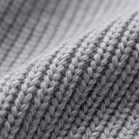 Women's Ribbed Zip-Up Knitted Cardigan with Pockets