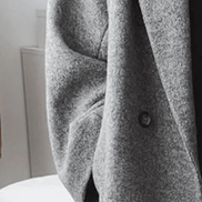 Adrienne Double-Breasted Oversized Women's Wool-Blend Winter Coat