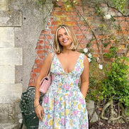 Imogen Floral Midi One of the Autumn Dresses for Weddings and Parties