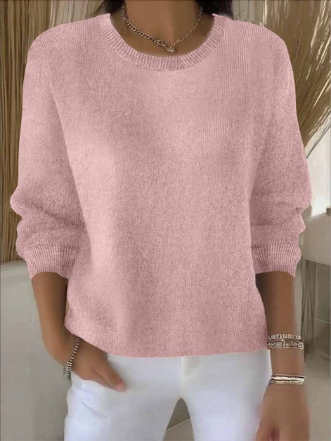 Lorie Relaxed Crew Neck Knit Jumper for Women