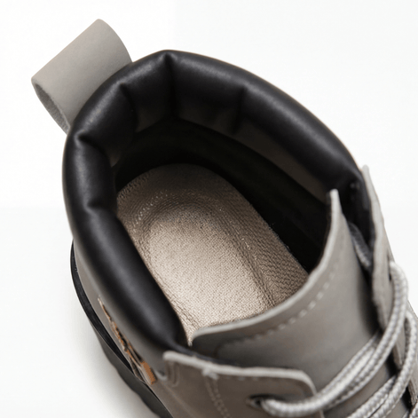 Stridara Lightweight Chunky Platform Combat Boots for Women in PU Leather