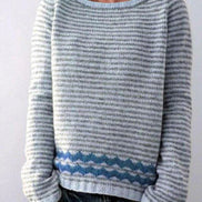 Maude Forest Print Crew Neck Knitted Jumper for Women