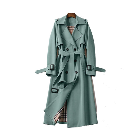 Rosie Long Double-Breasted Trench Style Winter Coats for Women
