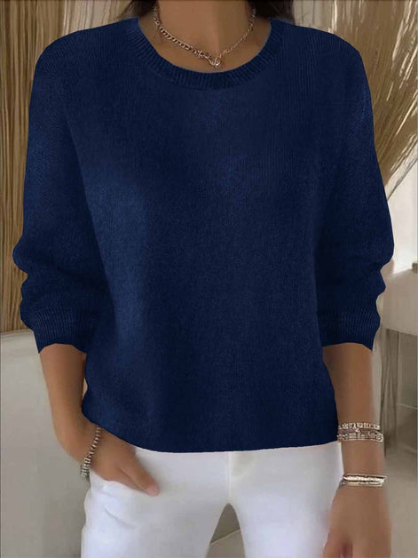 Lorie Relaxed Crew Neck Knit Jumper for Women