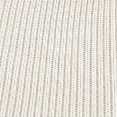 Women's Ribbed V-Neck Knitted Jumper with Button Detail