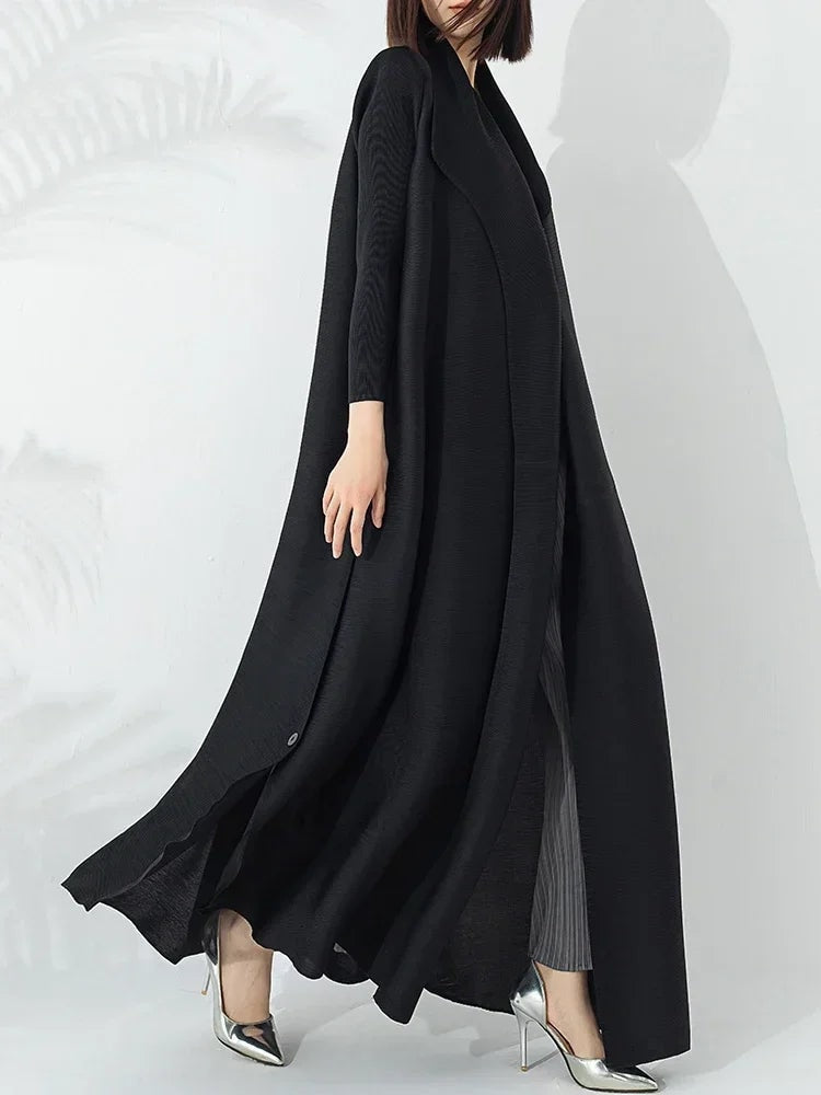 Reese Belted A-Line Winter Coat with Funnel Neck for Women