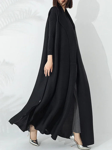 Reese Belted A-Line Winter Coat with Funnel Neck for Women