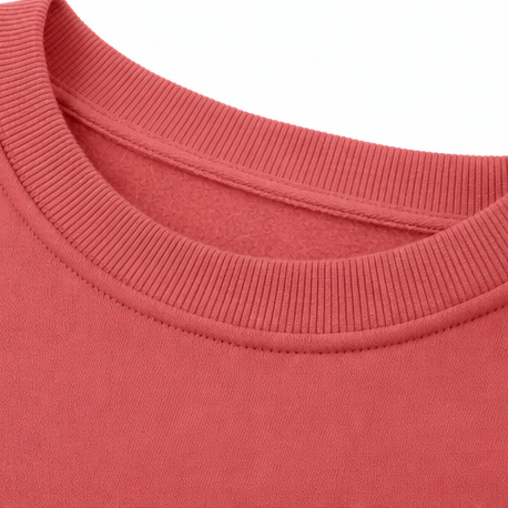 Restfield Oversized Fleece Crewneck Sweatshirt with Kangaroo Pocket