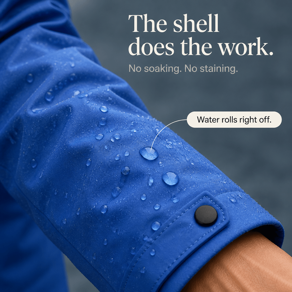 Plush-Lined Waterproof Hooded Parka Jacket for Women