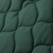 Women's Hooded Quilted Puffer Jacket with Spliced Panels