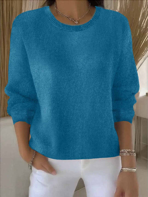 Lorie Relaxed Crew Neck Knit Jumper for Women
