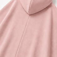 Women's Hooded Cape Top and Wide-Leg Trouser Two Piece Co-Ord Set