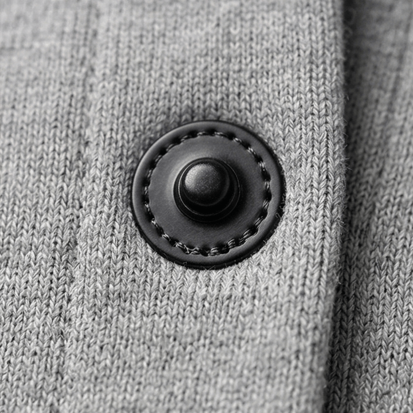 Women's Hooded Knitted Cardigan with Button Front and Pockets