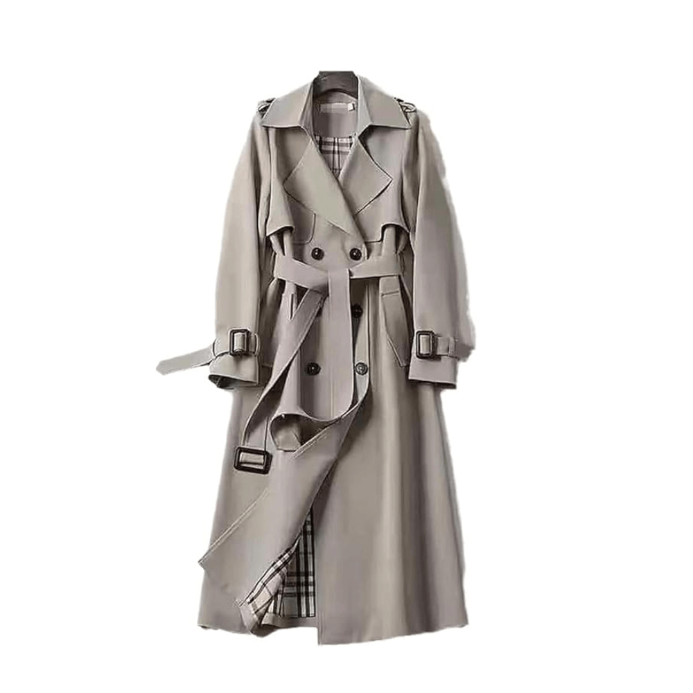 Rosie Long Double-Breasted Trench Style Winter Coats for Women