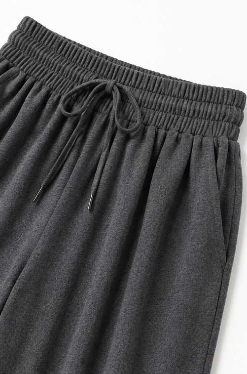Women's Turtleneck Wide-Leg Trouser Co-Ord Set