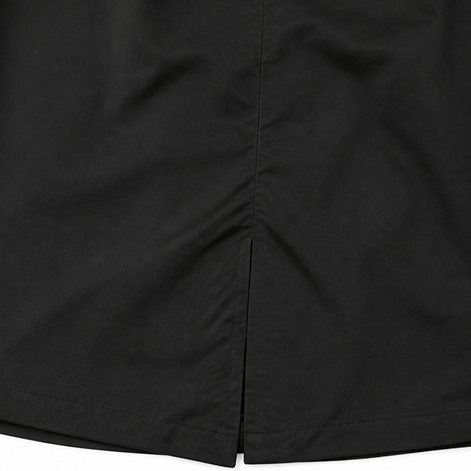 Women's Hooded Midi Coat with Drawstring Waist